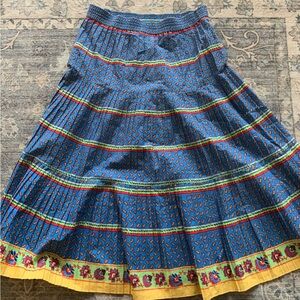 Colorful Vintage Bohemian Skirt